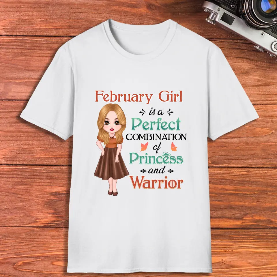 Perfect Combination - Custom Month - Personalized Gifts For Her - T-Shirt