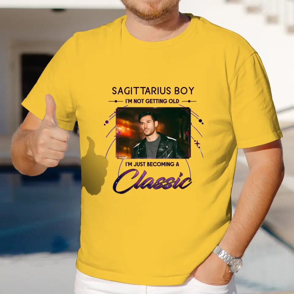 Becoming A Classis - Custom Photo - Personalized Gifts For Him - T-Shirt