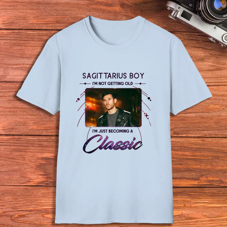 Becoming A Classis - Custom Photo - Personalized Gifts For Him - T-Shirt