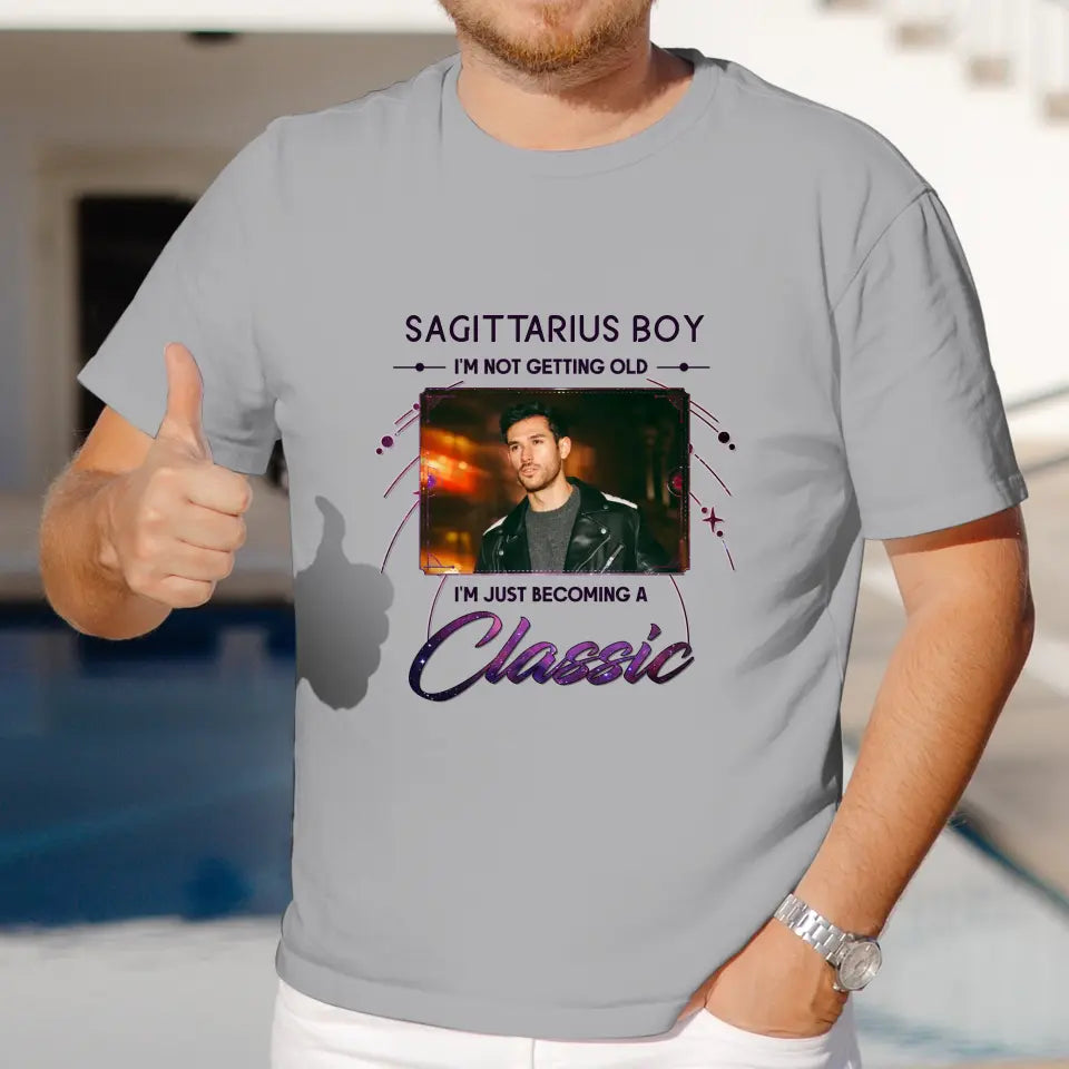 Becoming A Classis - Custom Photo - Personalized Gifts For Him - T-Shirt