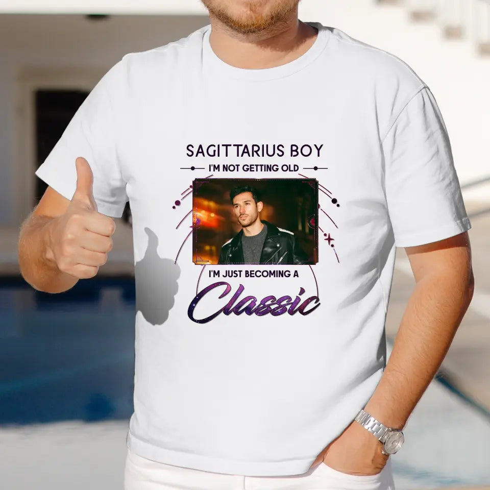 Becoming A Classis - Custom Photo - Personalized Gifts For Him - T-Shirt