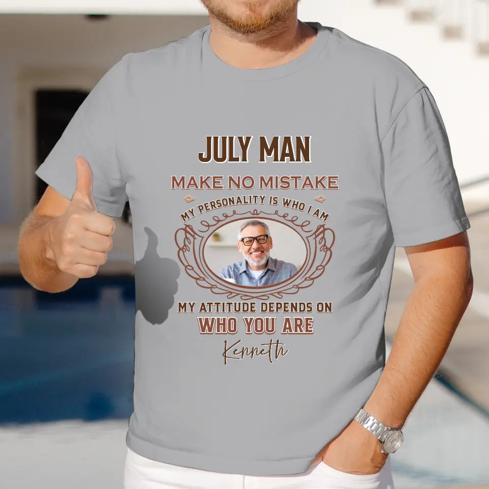 Make No Mistake - Custom Photo - Personalized Gifts For Him - Sweater