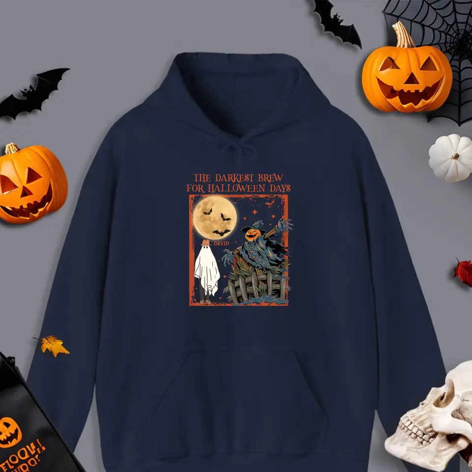 Keep Calm Trick Or Treat - Custom Name - Personalized Gifts For Family - Hoodie