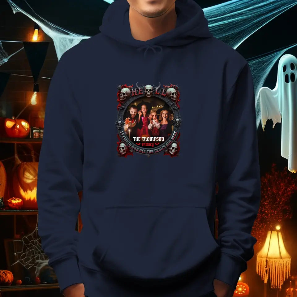 Hell Is Empty - Custom Photo - Personalized Gifts For Family - Sweater