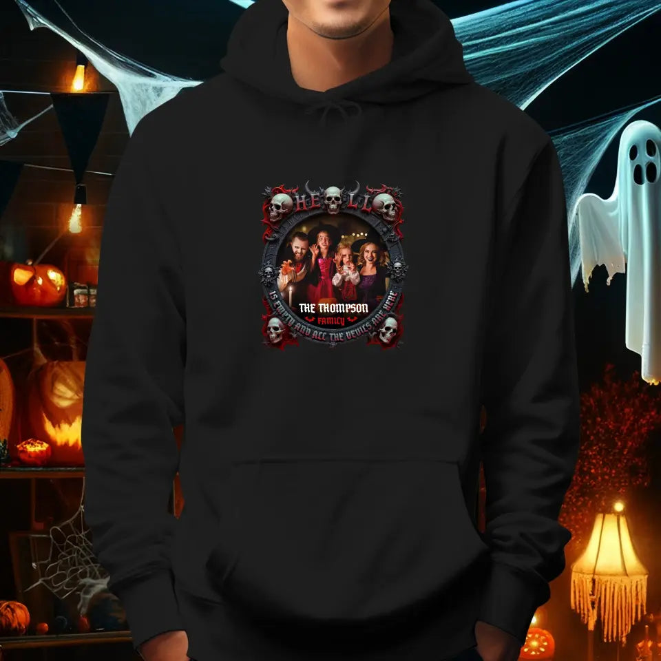 Hell Is Empty - Custom Photo - Personalized Gifts For Family - Sweater