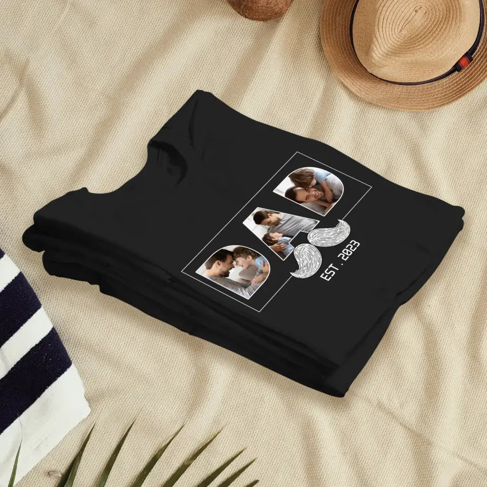 Funny Dad - Custom Photo - Personalized Gifts For Dad - T-Shirt