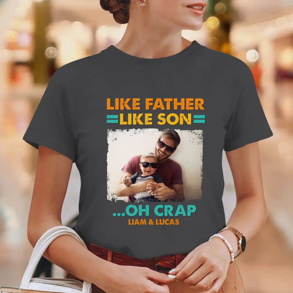 Like Father Like Son - Personalized Gifts For Dad - Unisex Sweater