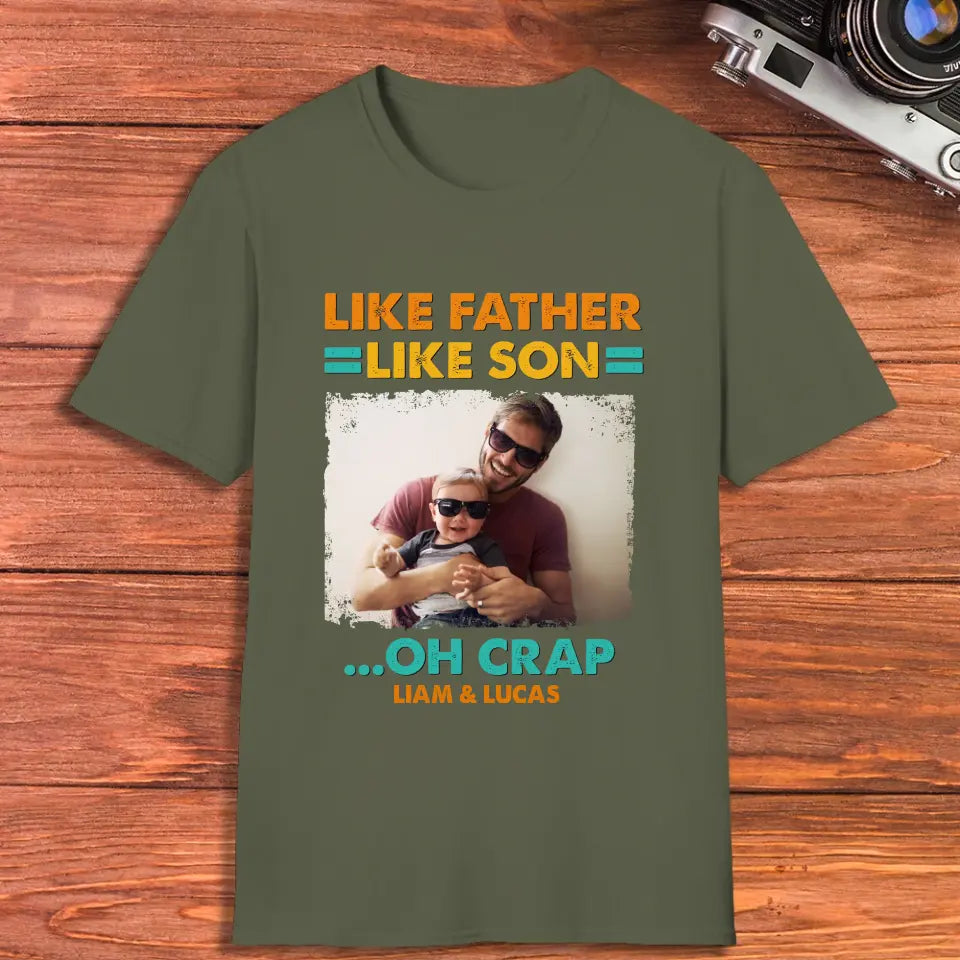 Like Father Like Son - Personalized Gifts For Dad - Unisex Sweater