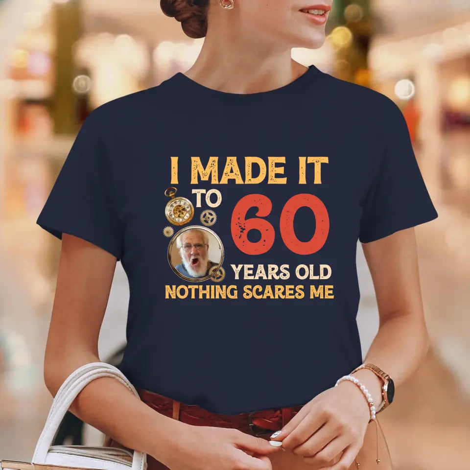 Nothing Scares Me - Personalized Gifts For Grandpa - Unisex Sweater