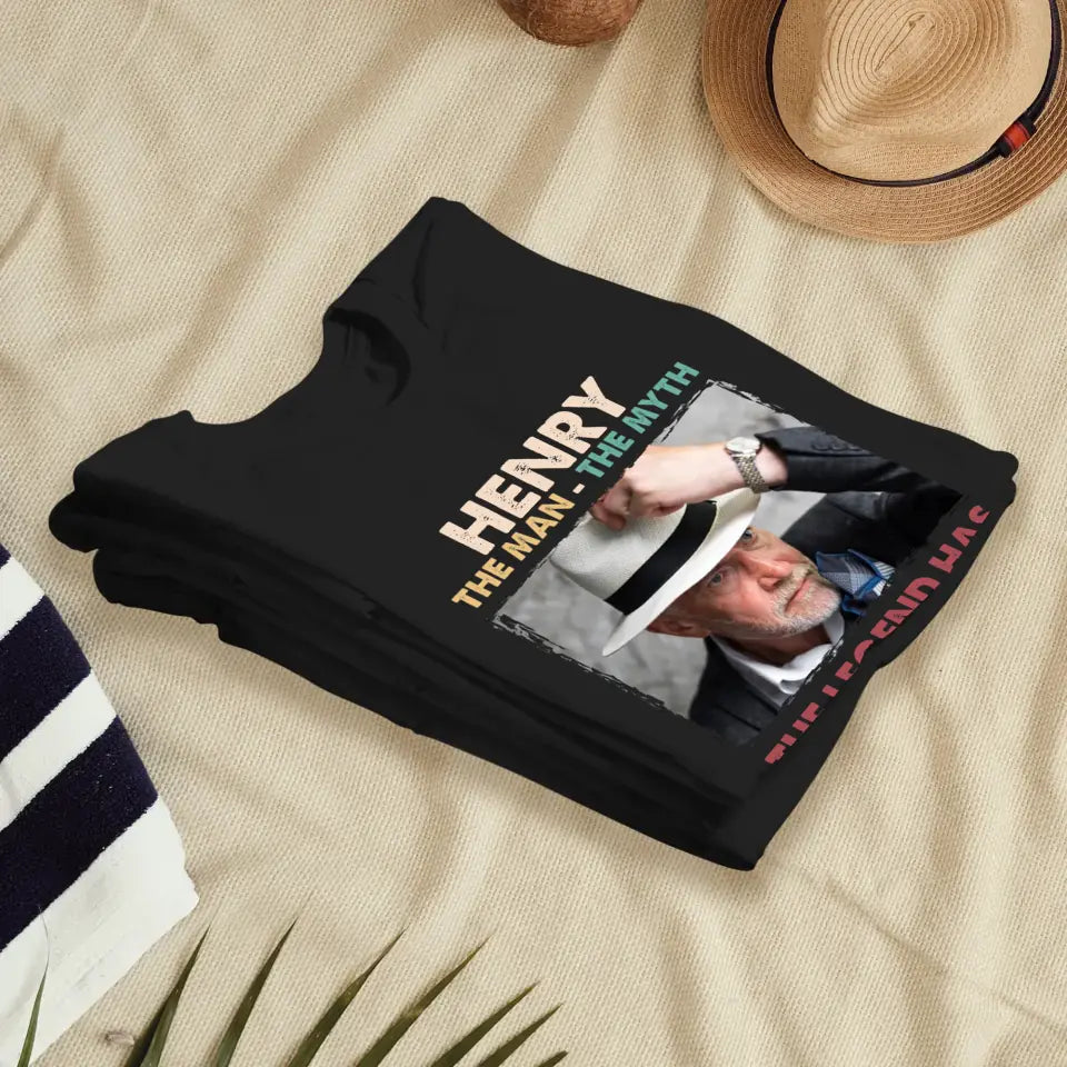 The Legend Has Retired - Personalized Gifts For Dad - Unisex Sweater