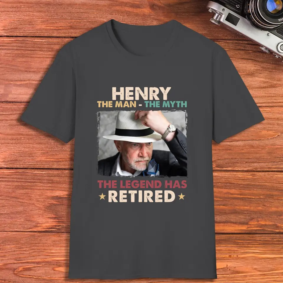 The Legend Has Retired - Personalized Gifts For Dad - Unisex Sweater