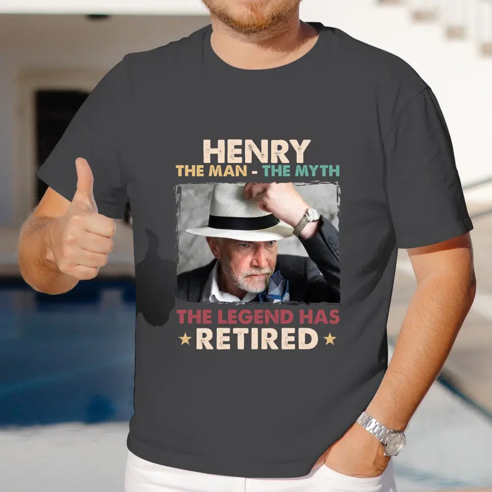 The Legend Has Retired - Personalized Gifts For Dad - Unisex Sweater