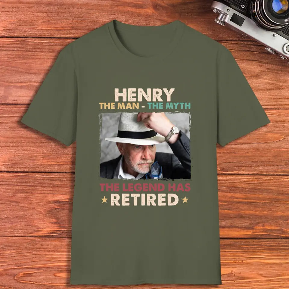 The Legend Has Retired - Personalized Gifts For Dad - Unisex Sweater