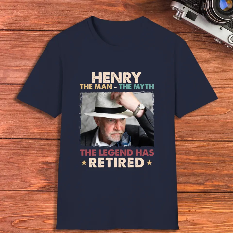 The Legend Has Retired - Personalized Gifts For Dad - Unisex Sweater