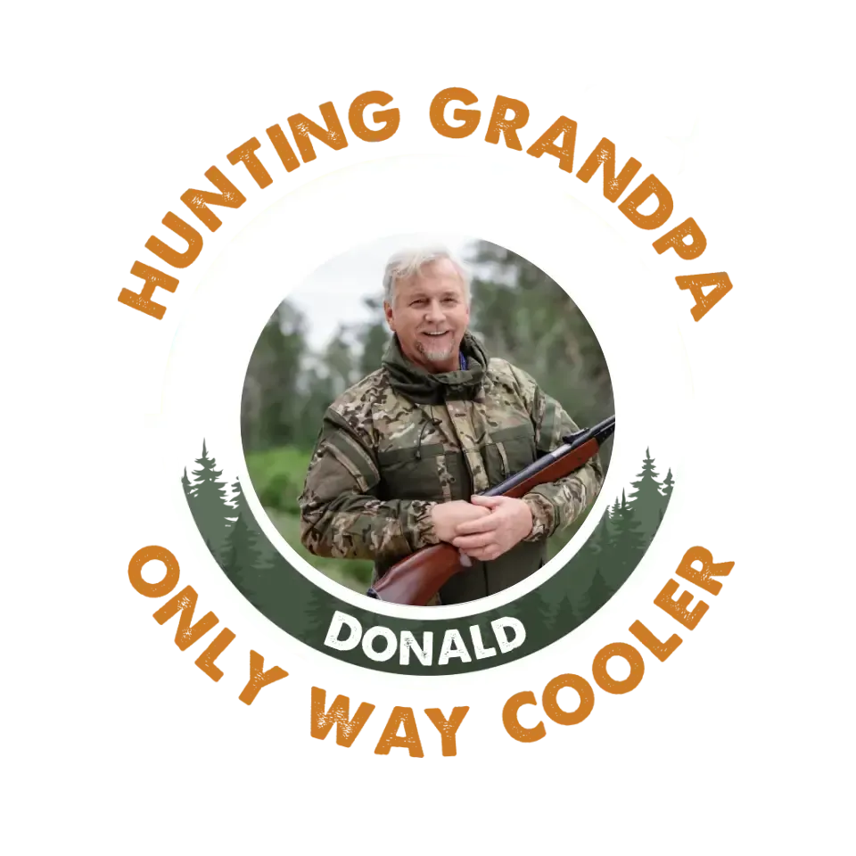 Hunting Grandpa - Personalized Gifts For Grandpa - Unisex T-Shirt