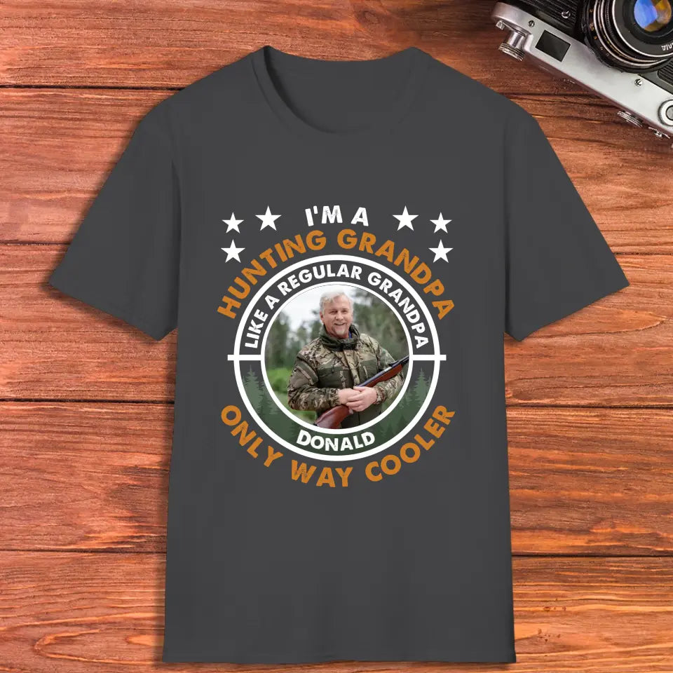 Hunting Grandpa - Personalized Gifts For Grandpa - Unisex T-Shirt