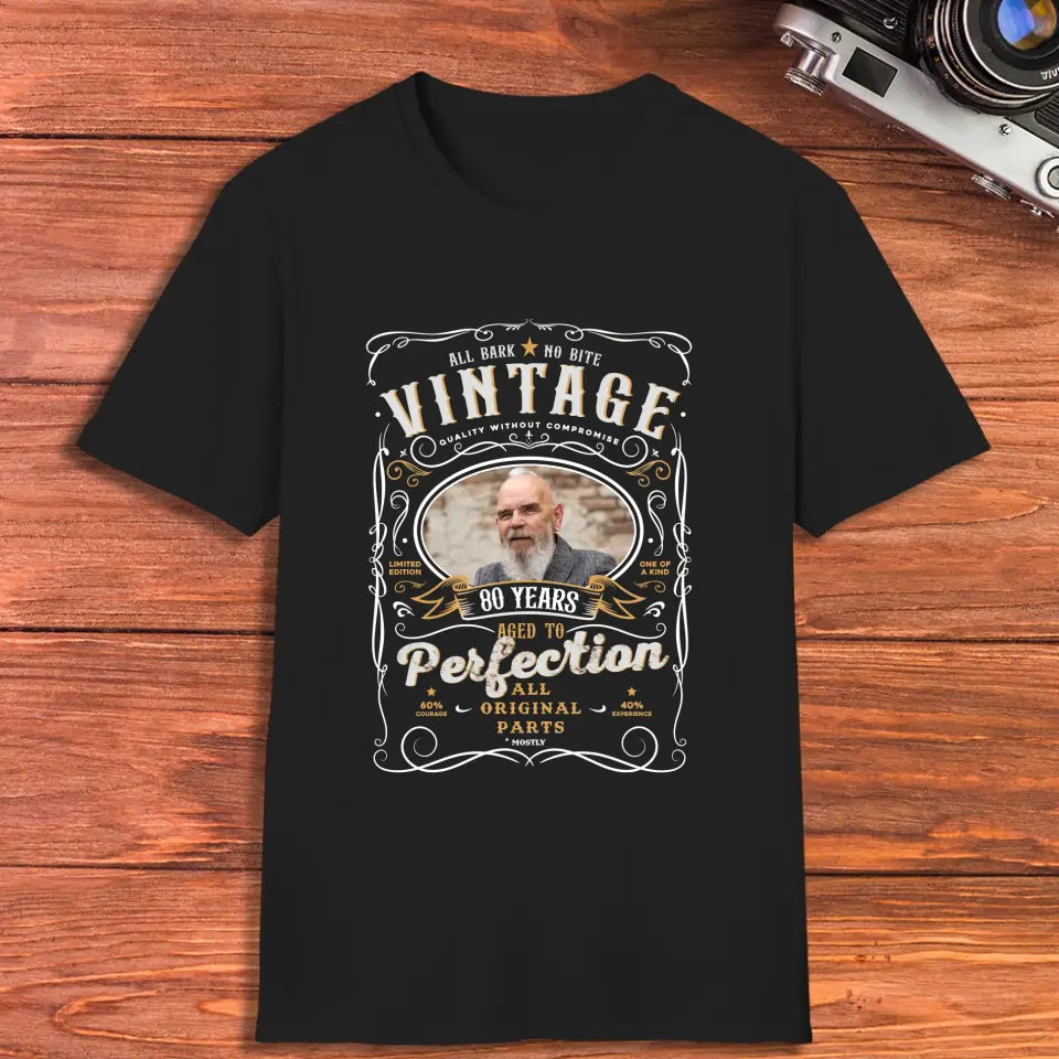 Vintage Birthday - Personalized Gifts For Dad - Unisex T-shirt