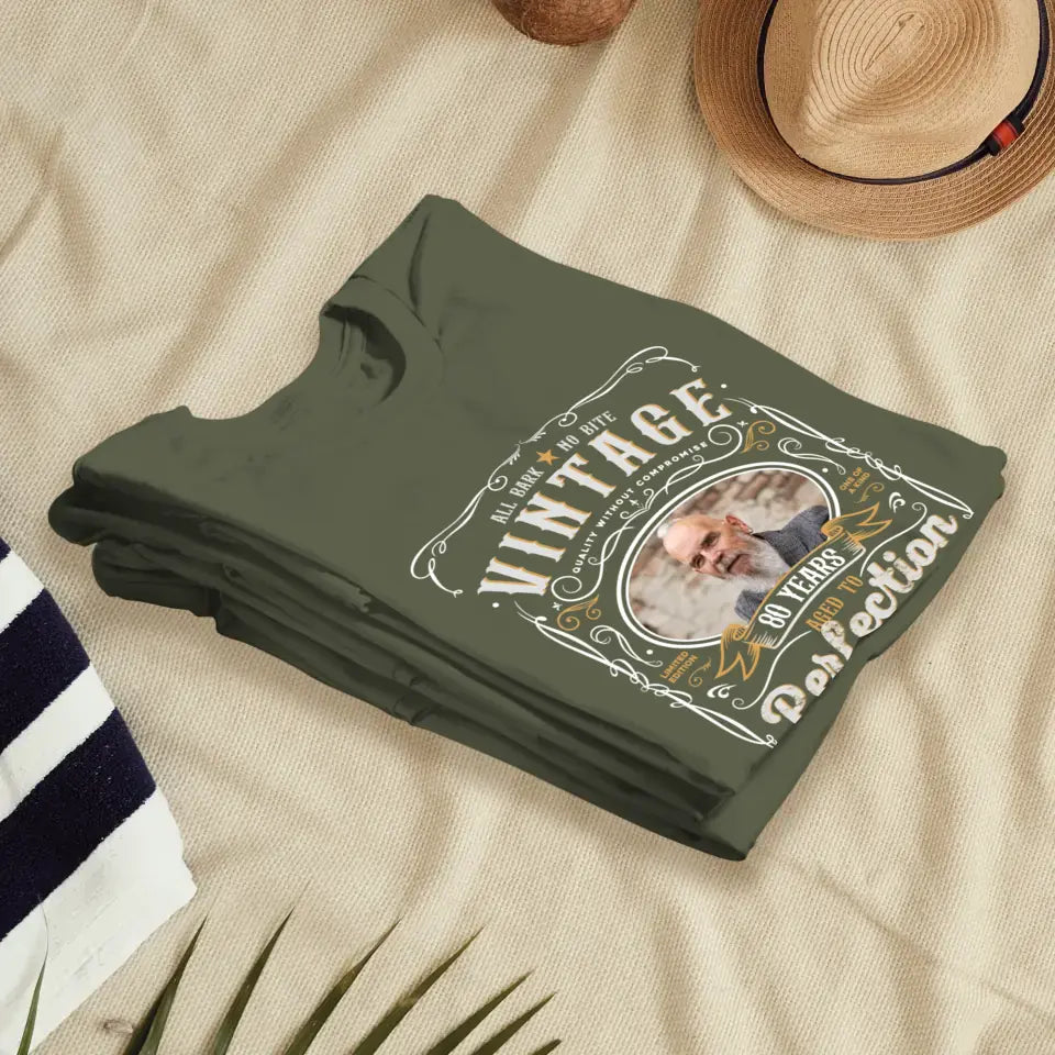 Vintage Birthday - Personalized Gifts For Dad - Unisex T-shirt