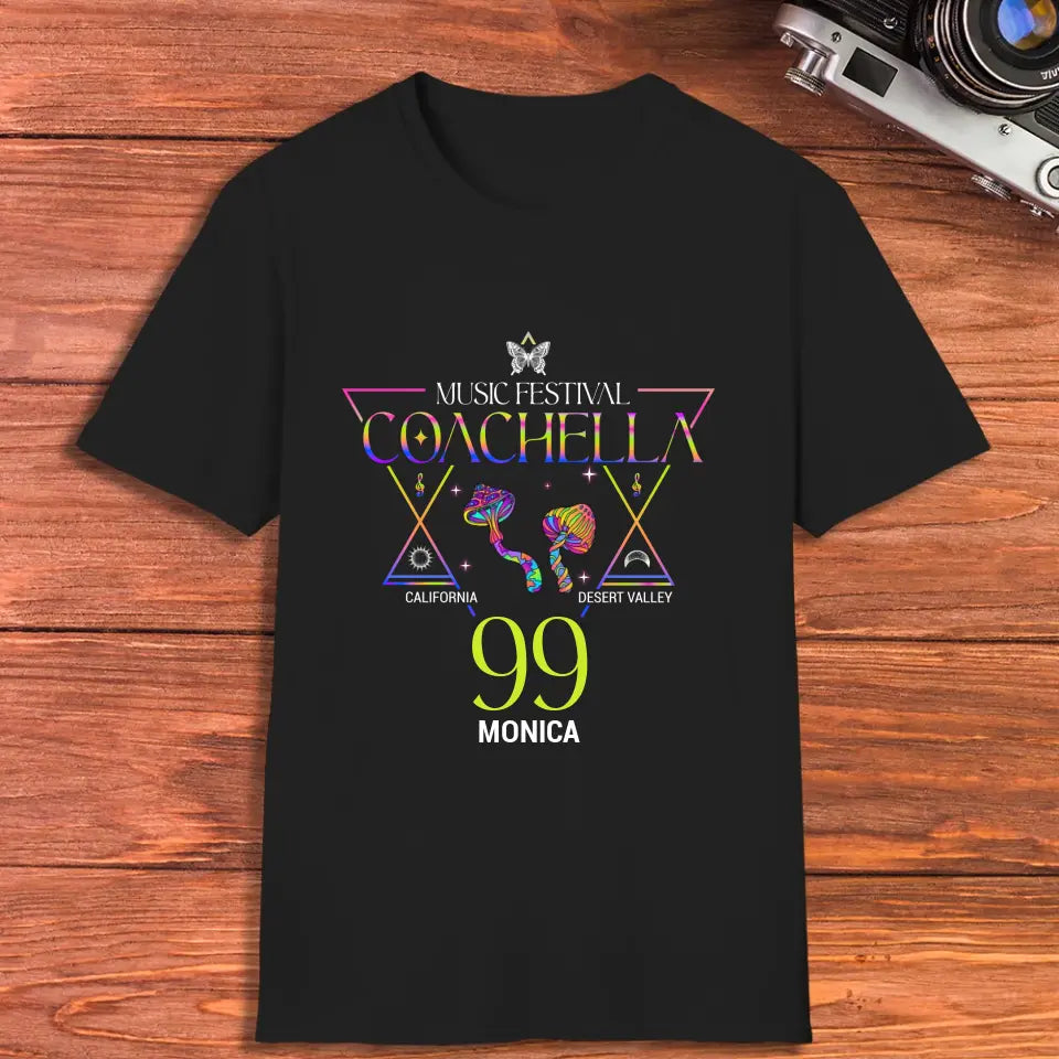 Music Festival Coachella - Personalized Gifts For Her - Unisex T-shirt