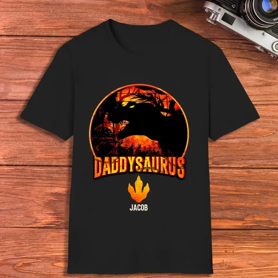 Daddysaurus - Personalized Gifts For Dad - Unisex T-shirt