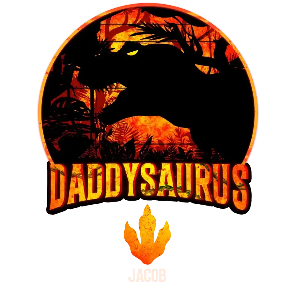 Daddysaurus - Personalized Gifts For Dad - Unisex T-shirt