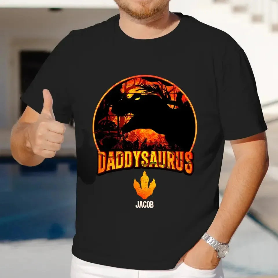 Daddysaurus - Personalized Gifts For Dad - Unisex T-shirt