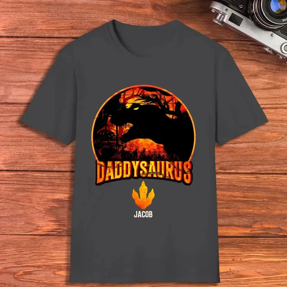 Daddysaurus - Personalized Gifts For Dad - Unisex T-shirt