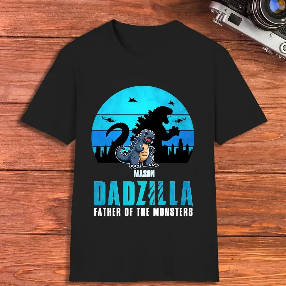 Dadzilla - Personalized Gifts For Dad - Unisex T-shirt