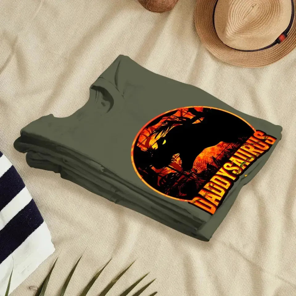 Daddysaurus - Personalized Gifts For Dad - Unisex T-shirt