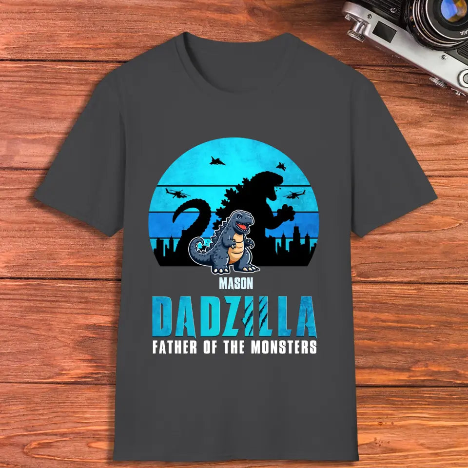 Dadzilla - Personalized Gifts For Dad - Unisex T-shirt