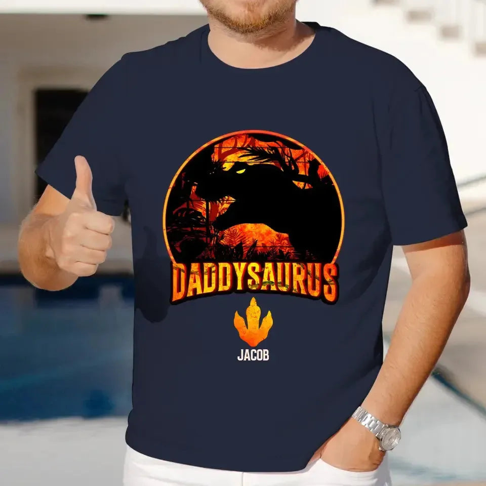 Daddysaurus - Personalized Gifts For Dad - Unisex T-shirt