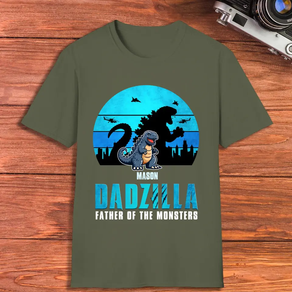 Dadzilla - Personalized Gifts For Dad - Unisex T-shirt