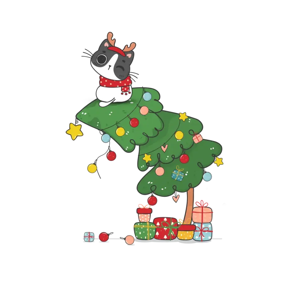 Merry What? - Custom Name - Personalized Gifts For Cat Lovers - T-shirt