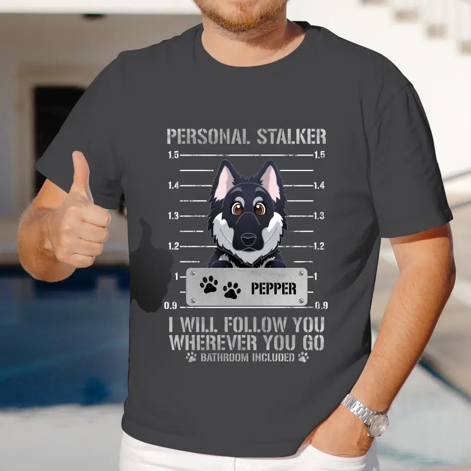 Personal Stalker - Custom Pet - Personalized Gifts for Dog Lovers - Unisex Sweater