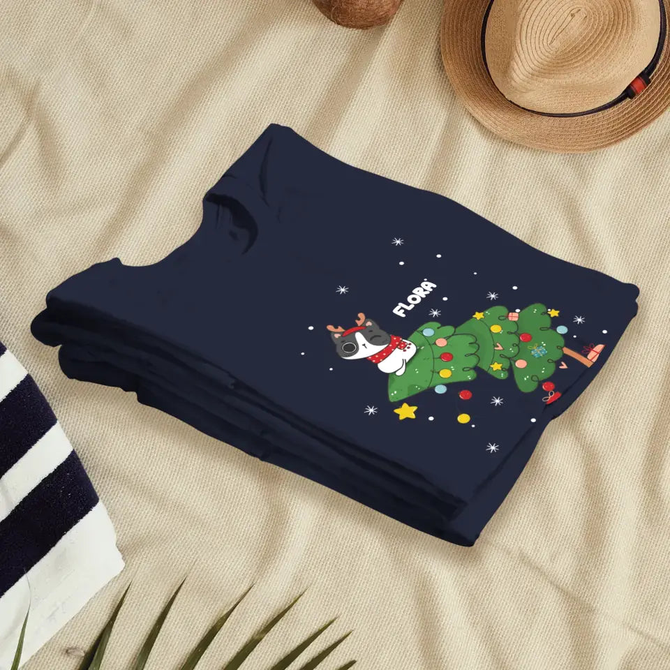 Merry What? - Custom Name - Personalized Gifts for Cat Lovers - Sweater