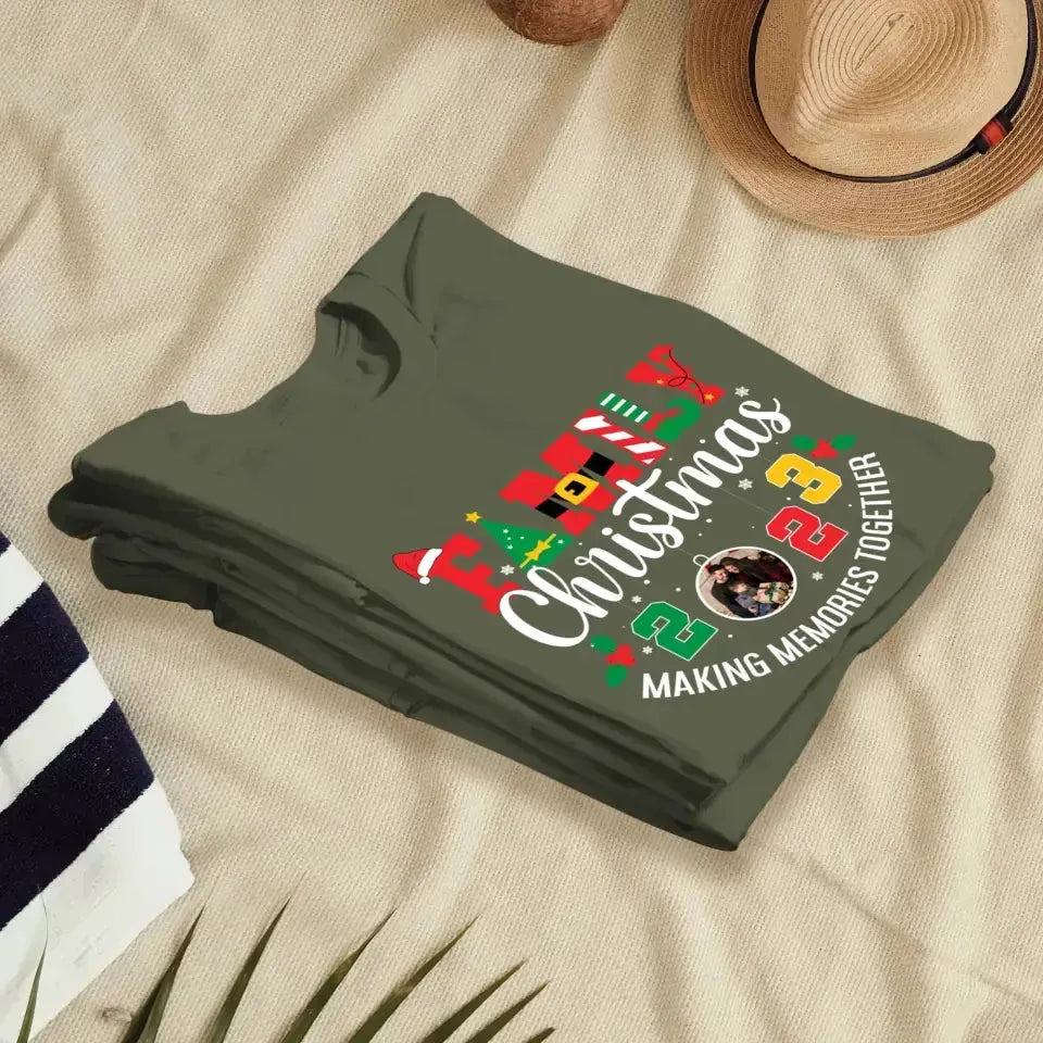 Family Christmas 2023 - Custom Photo - Personalized Gifts for Family - Sweater