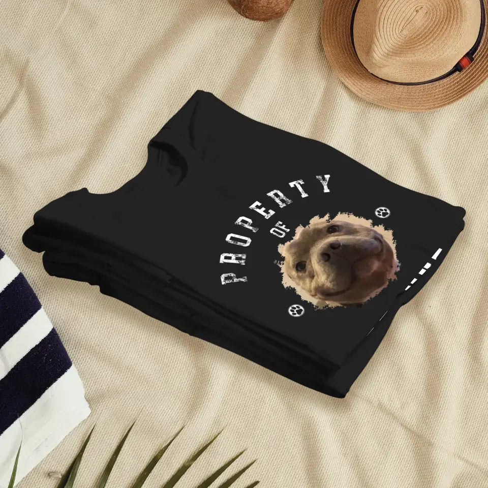 Dog Property - Custom Photo - Personalized Gifts for Dog Lovers - Unisex Sweater