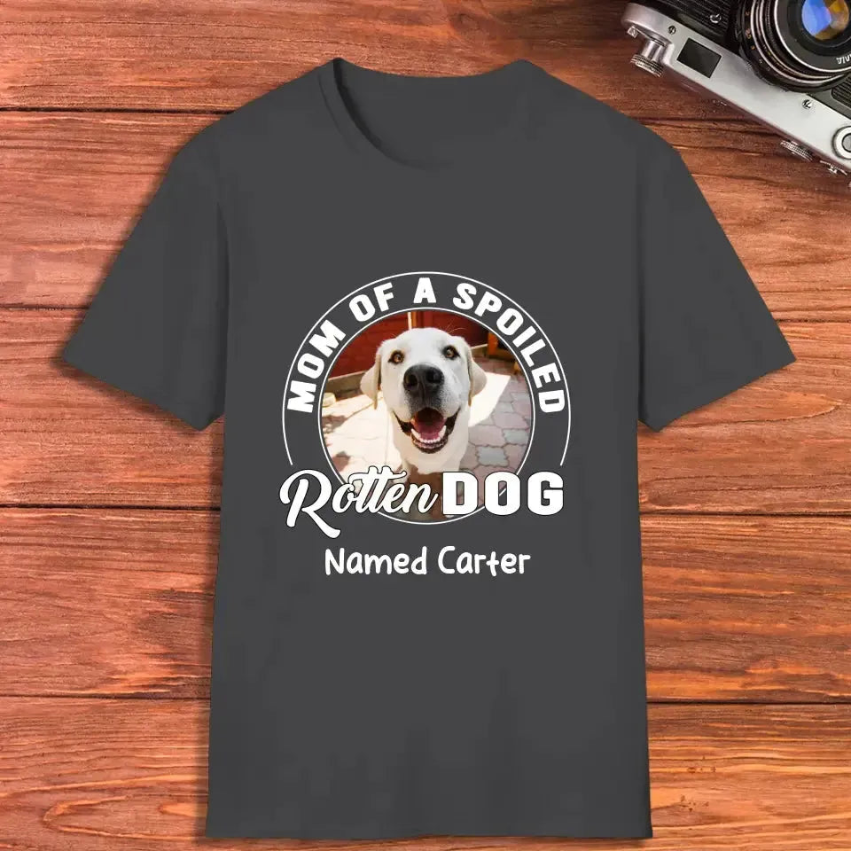 Spoiled Rotten - Custom Photo - Personalized Gifts for Dog Lovers - Unisex Sweater