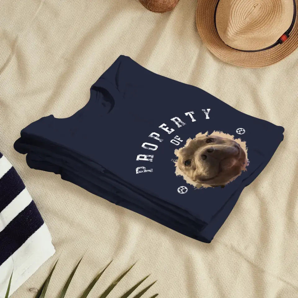 Dog Property - Custom Photo - Personalized Gifts for Dog Lovers - Unisex Sweater