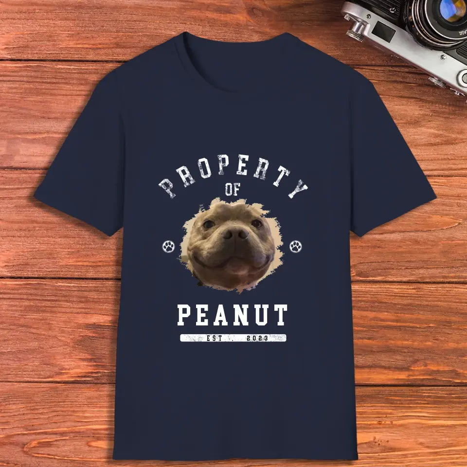 Dog Property - Custom Photo - Personalized Gift For Dog Lovers - Unisex Hoodie