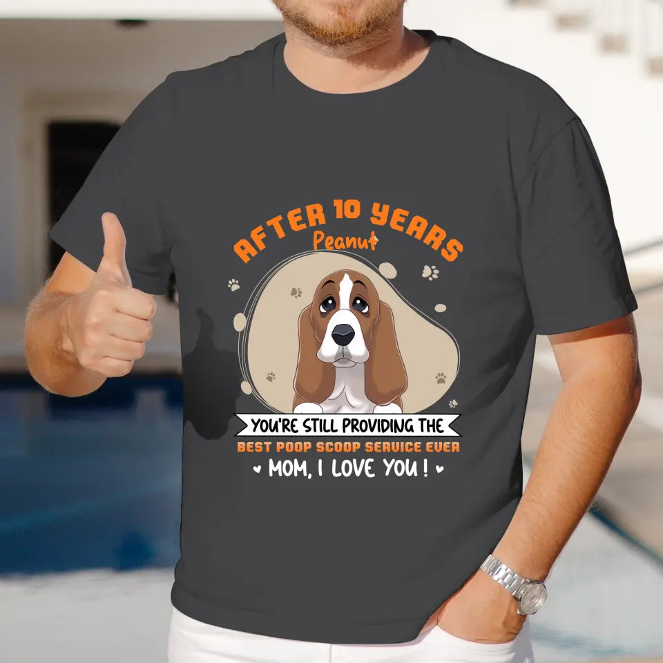 Best Poop Scoop Service - Custom Quote - Personalized Gifts for Dog Lovers - Unisex Sweater