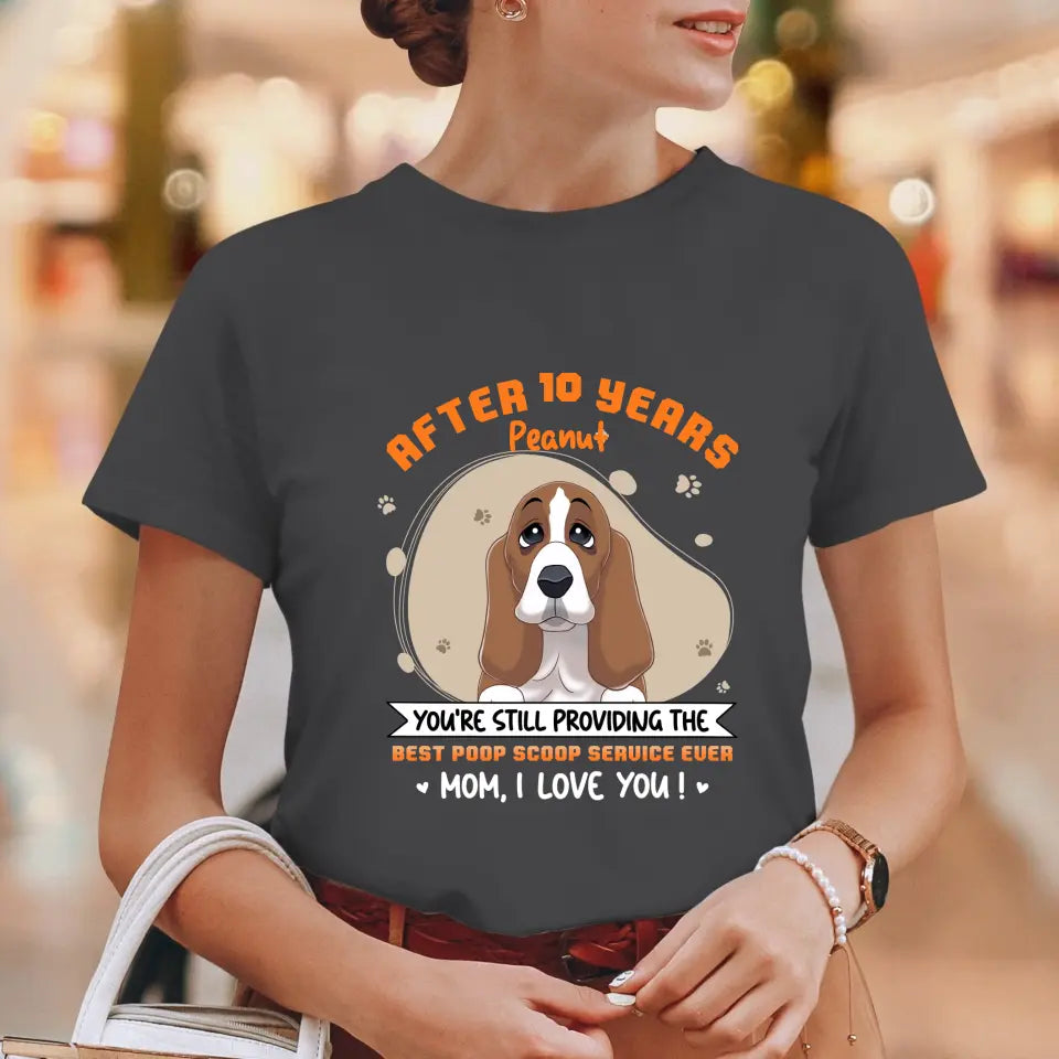 Best Poop Scoop Service - Custom Quote - Personalized Gifts for Dog Lovers - Unisex Sweater