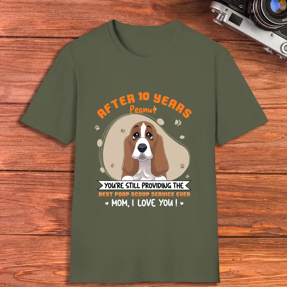 Best Poop Scoop Service - Custom Quote - Personalized Gifts for Dog Lovers - Unisex Sweater