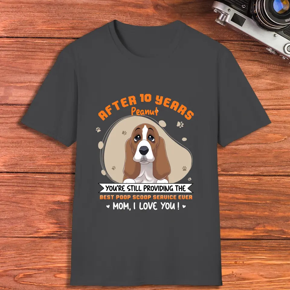 Best Poop Scoop Service - Custom Quote - Personalized Gifts for Dog Lovers - Unisex Hoodie