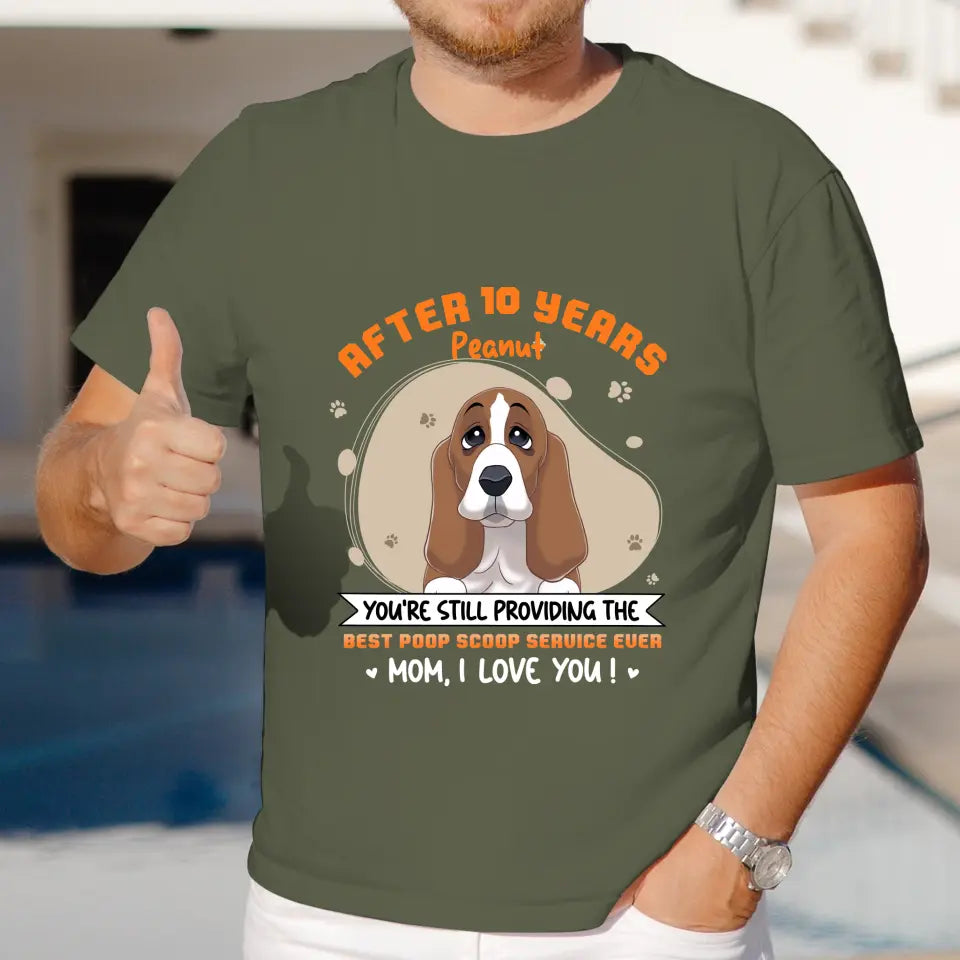 Best Poop Scoop Service - Custom Quote - Personalized Gifts for Dog Lovers - Unisex Sweater