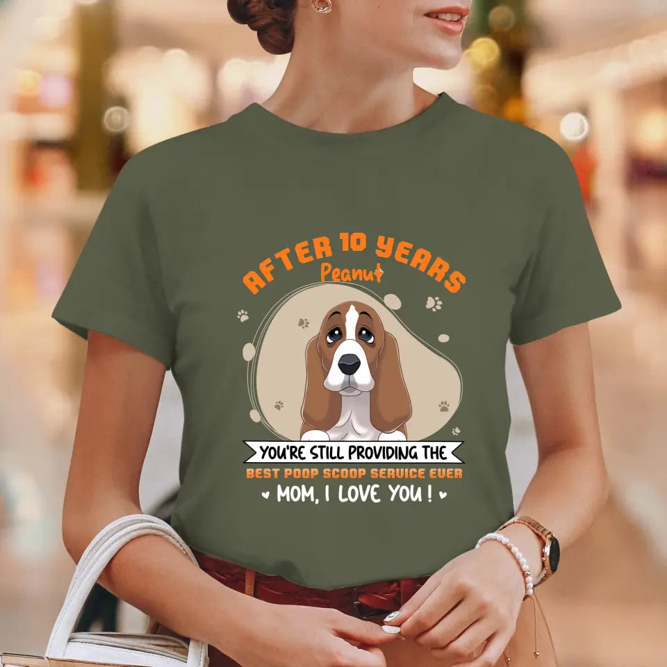 Best Poop Scoop Service - Custom Quote - Personalized Gifts for Dog Lovers - Unisex Sweater