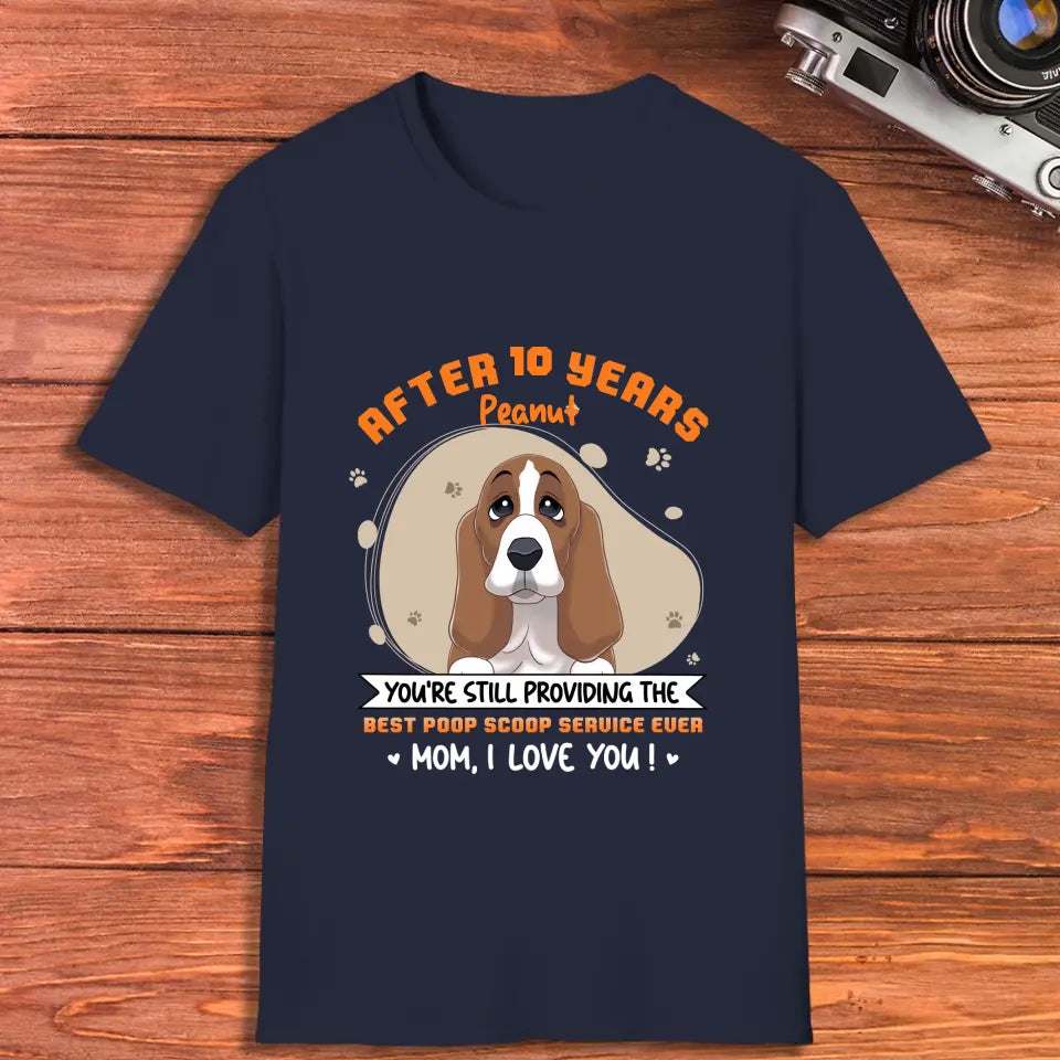 Best Poop Scoop Service - Custom Quote - Personalized Gifts for Dog Lovers - Unisex Sweater