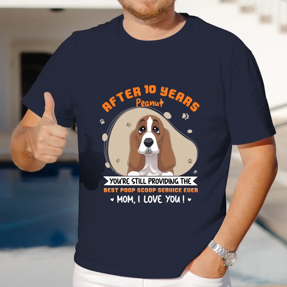 Best Poop Scoop Service - Custom Quote - Personalized Gifts for Dog Lovers - Unisex Sweater