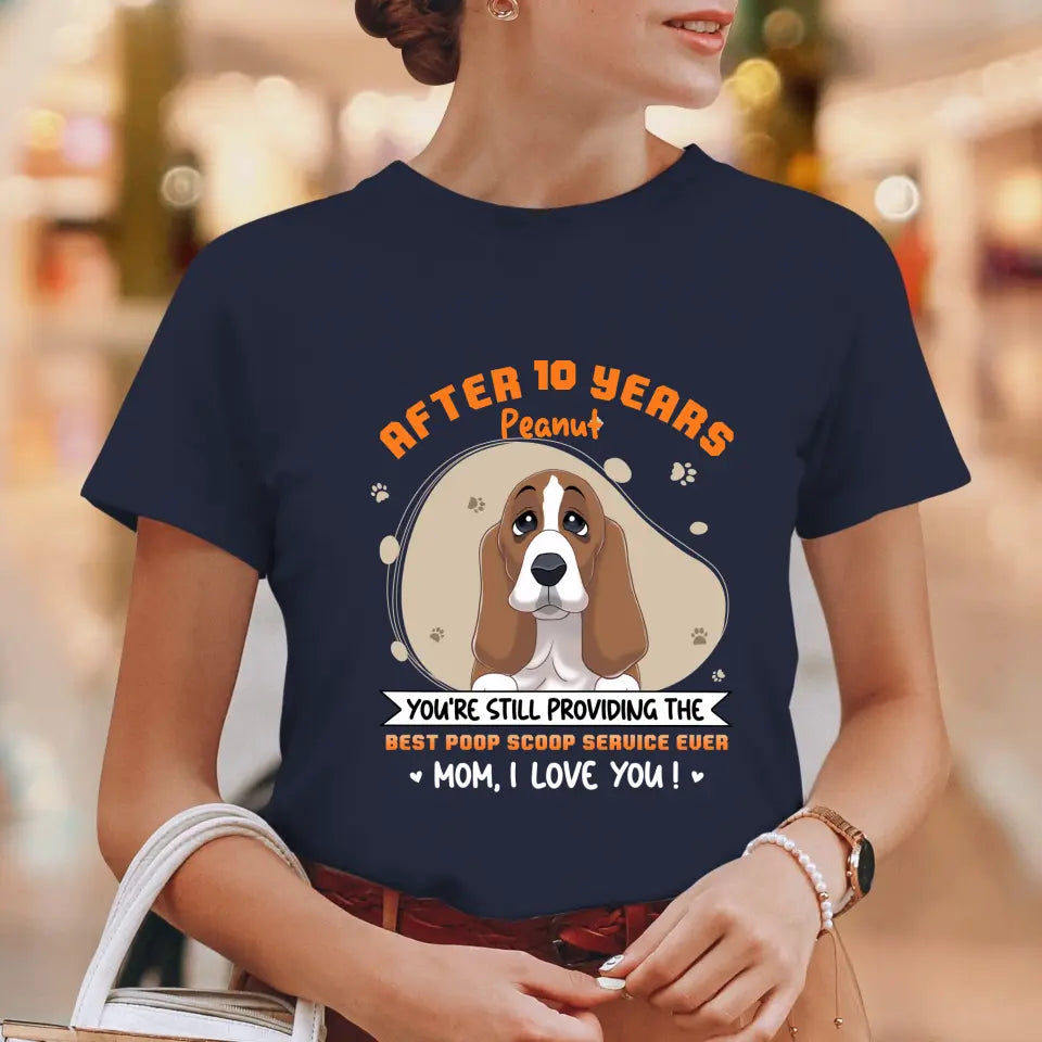 Best Poop Scoop Service - Custom Quote - Personalized Gifts for Dog Lovers - Unisex Sweater