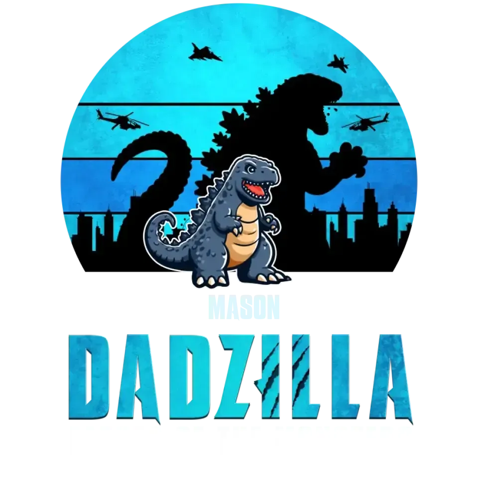 Dadzilla - Personalized Gifts For Dad - Unisex Sweater